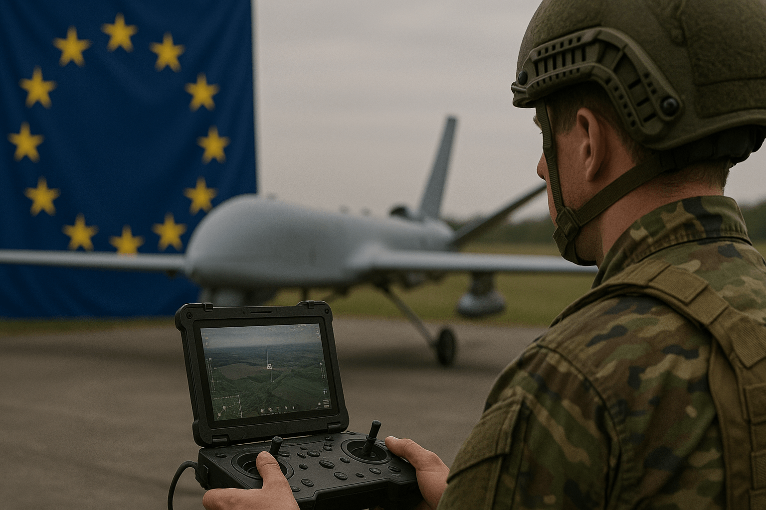 Drone wall
