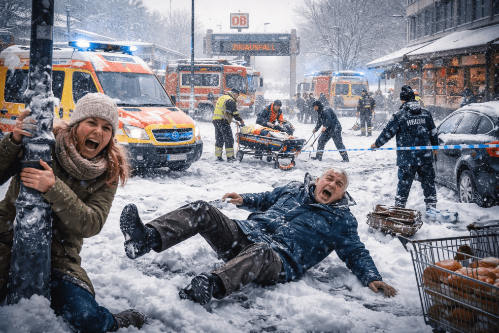 Schnee in deutschland