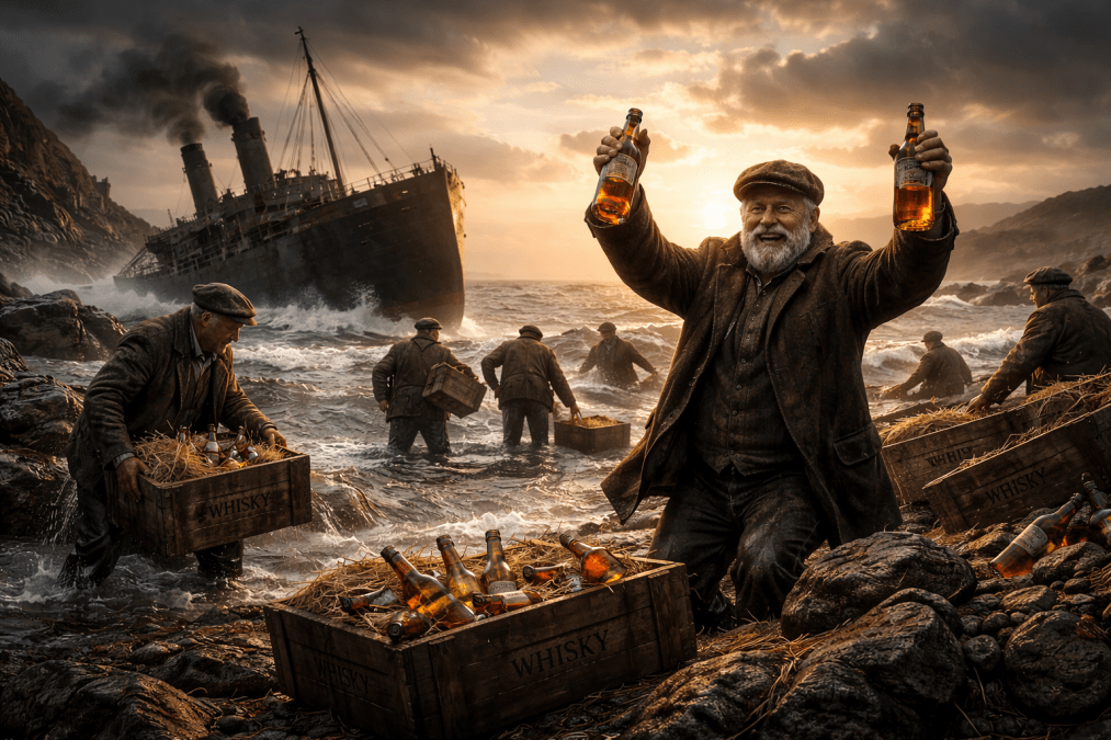Whiskey schiffbruch