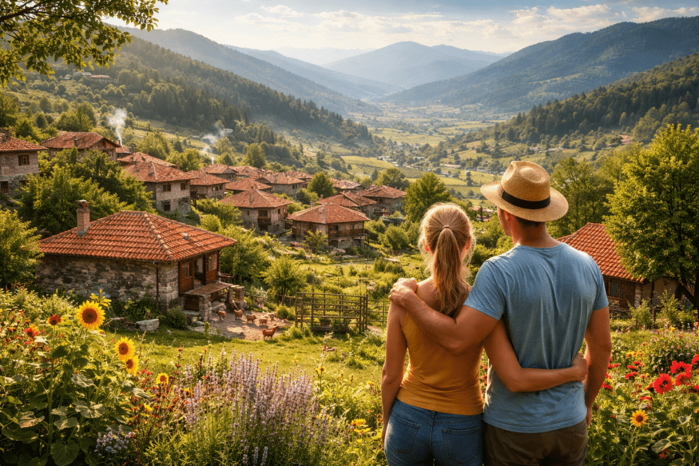 Glücklich in bulgarien