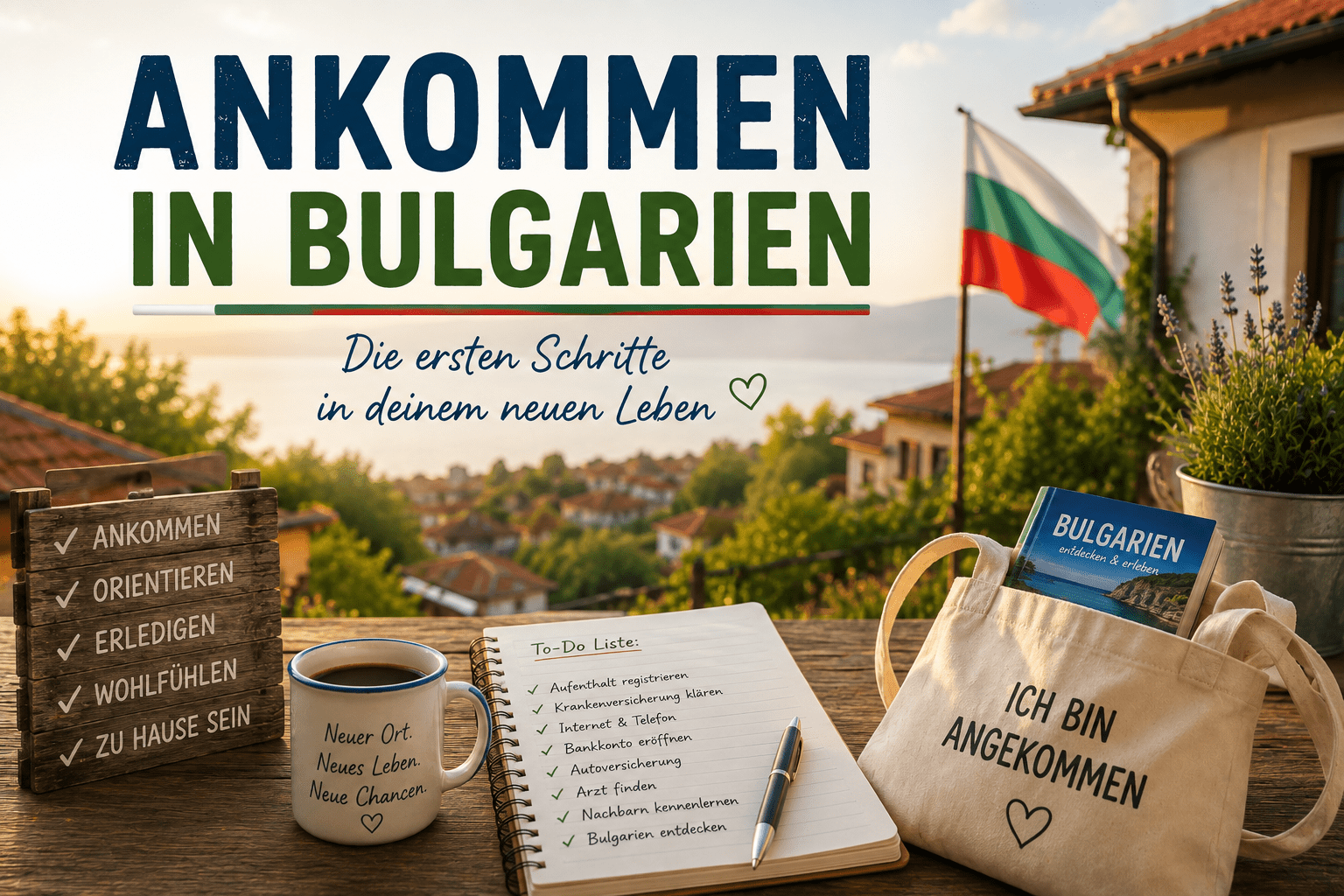 Ankommen in bulgarien