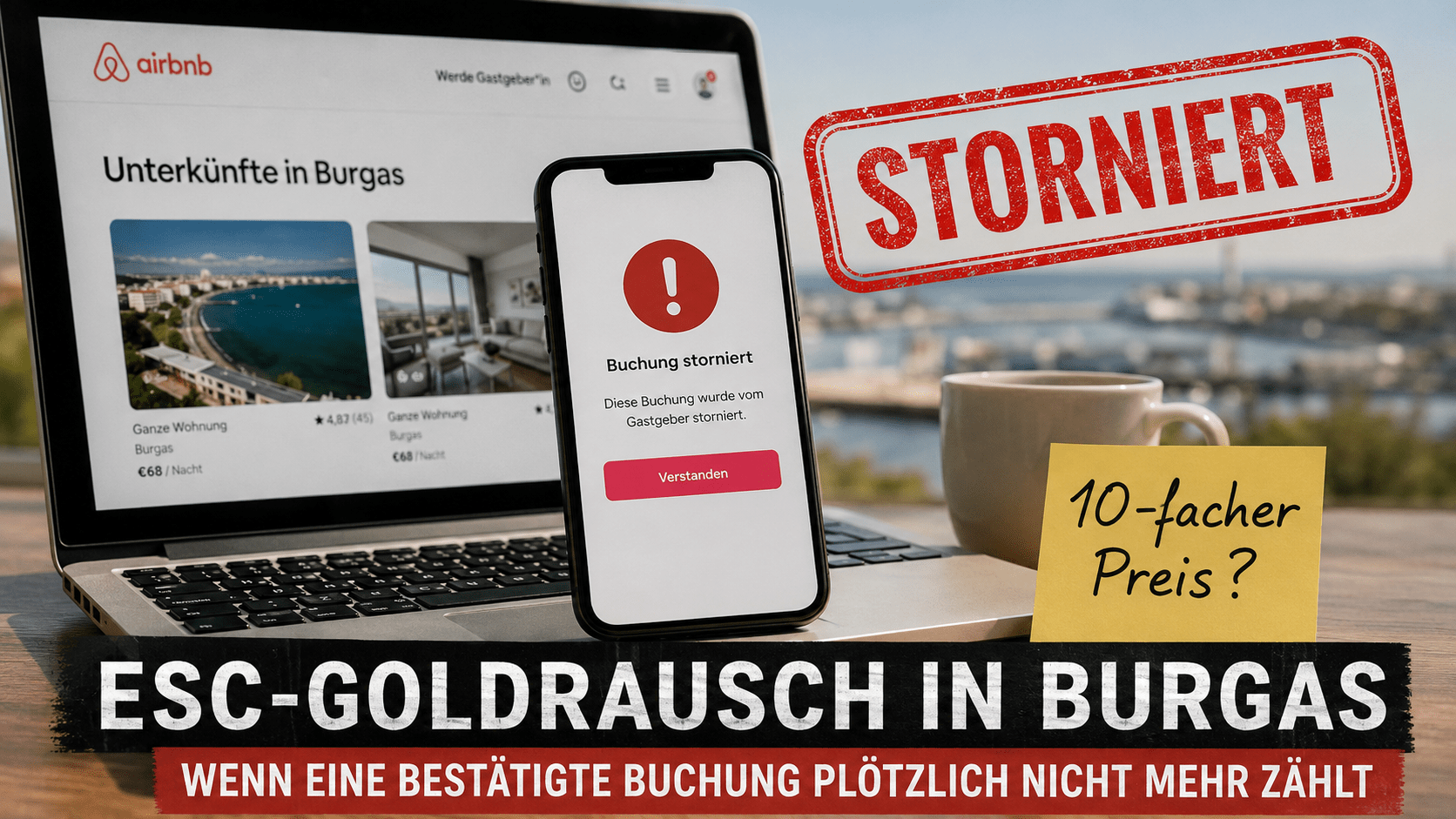 Buchung storniert