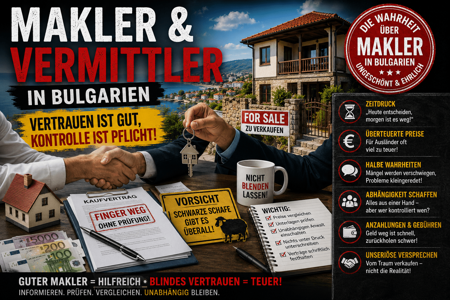 Makler und vermittler