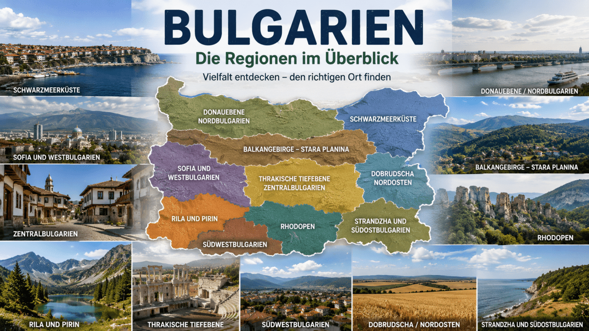 Regionen in bulgarien