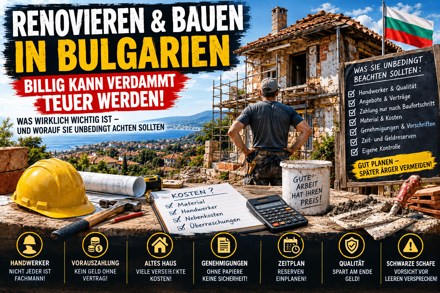 Renovieren und bauen