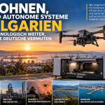 Drohnen über bulgariens zukunftslandschaft